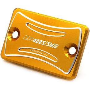 غطاء خزان سائل الفرامل الأمامي يناسب SUZ-UKI DRZ 400 DRZ400S 400SM DZ400E 2005-2024 قطع غيار ملحقات الدراجات النارية غطاء زيت سائل (أسود)