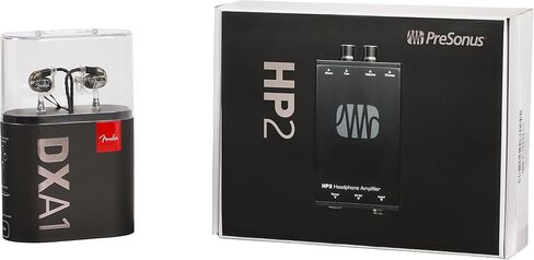حزمة Fender MXA1 مع شاشات DXA1 Pro داخل الأذن ومضخم سماعة الرأس PreSonus HP2 in Saudi Arabia