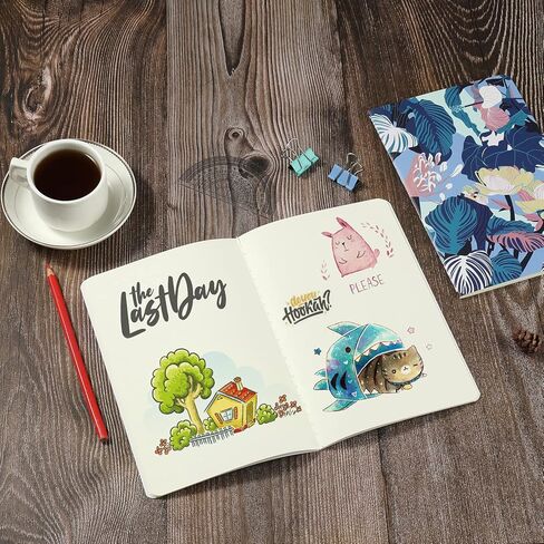 12 Pack Flower Design Dot Grid Notebook Journals Bulk for Traveler, Student and Office, Composition Subject Sketchbook Notebooks with Dotted Grid Paper, 80GSM, 30 Sheets,5.5x 8.3 inch, A5 Size in Kuwait