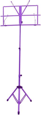 Brand New Lightweight Adjustable Folding Music Stand with Carrying Bag-Purple in Kuwait