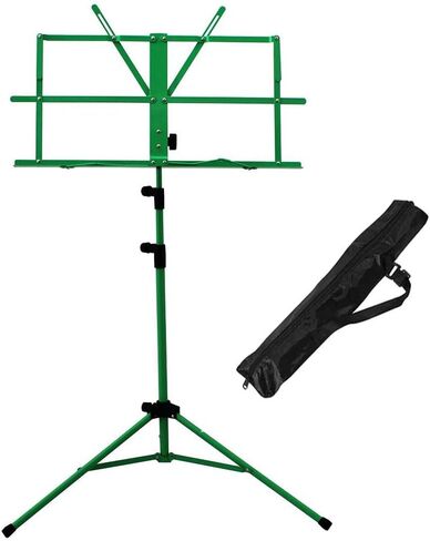 Brand New Lightweight Adjustable Folding Music Stand with Carrying Bag-Purple in Kuwait