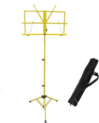 Brand New Lightweight Adjustable Folding Music Stand with Carrying Bag-Purple in Kuwait