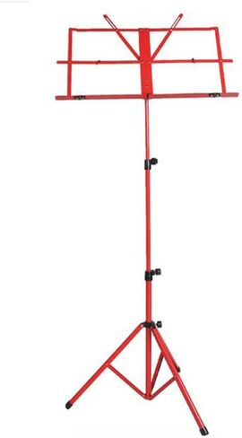 Brand New Lightweight Adjustable Folding Music Stand with Carrying Bag-Purple in Kuwait