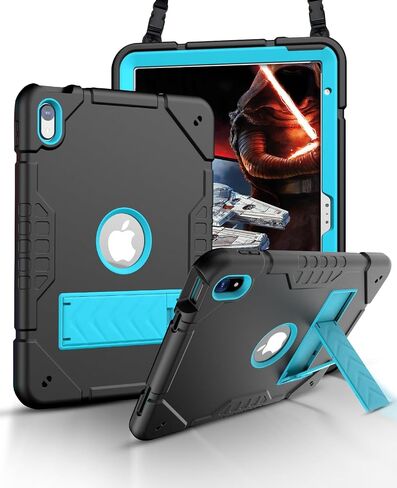 Case for iPad 10th Generation 10.9-inch 2022, iPad 10th Case with Kickstand, 2 in 1 Heavy Duty Shockproof Rugged Protective Cover with Built-in Stand(Army Green) in Saudi Arabia