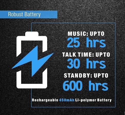 BESIGN SH03 Sports Bluetooth 5.0 Headphones, Wireless Stereo Earphones for Running with Mic for Wireless Music Streaming and Handsfree Calling, Up to 25 Hours Music time in Kuwait