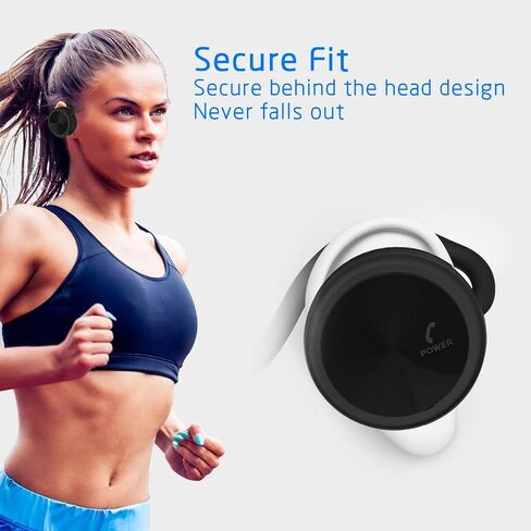 BESIGN SH03 Sports Bluetooth 5.0 Headphones, Wireless Stereo Earphones for Running with Mic for Wireless Music Streaming and Handsfree Calling, Up to 25 Hours Music time in Kuwait