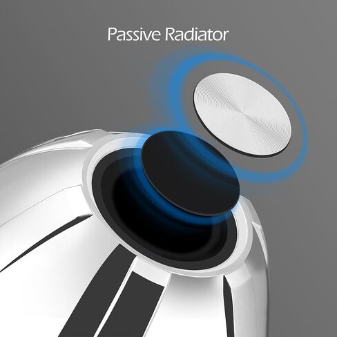 GoHawk TR4-Titan 1600W دراجة نارية بلوتوث 4 مكبرات صوت ستيريو 4.1 قناة نظام مضخم مقاوم للماء 4.25 بوصة كامل المدى حامل المقود مشغل موسيقى MP3 لـ Harley ATV UTV FM راديو USB كروم in Kuwait