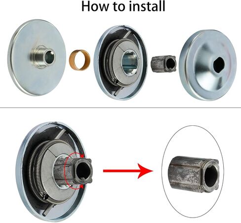 NovelBee 30 Series Go Kart Torque Converter Clutch 3/4" Bore Mini Bike Clutch Driver Pulley Fit for Comet Manco Max Torque in Saudi Arabia