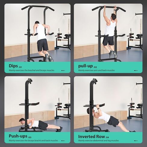 SogesHome برج الطاقة قابل للتعديل ارتفاع تراجع الوقوف سحب وتراجع محطة متعددة الوظائف الرئيسية تدريب القوة محطة تجريب اللياقة البدنية in Kuwait