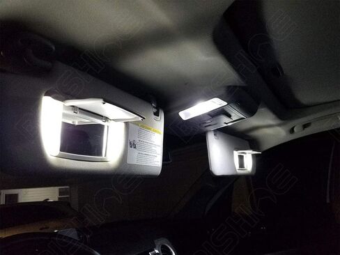 مجموعة إضاءة داخلية LED بيضاء لسيارة Toyota Tundra 2014 2015 2016 2017 2018 2019 2020 2021 حزمة لمبات LED داخلية فائقة السطوع 6000K + أضواء البضائع + أضواء لوحة الترخيص وأداة التثبيت in Kuwait