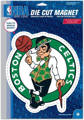 مغناطيس سيارة بشعار WinCraft Boston Celtics مقطوع بالقالب in Saudi Arabia