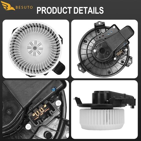 محرك منفاخ سخان HVAC متوافق مع مركبات 17-98 Toy/LEX/Ram، 4Runner Avalon Camry Highlander Tundra Venza | ES300h ES350 GS430 GS460 GS350 RX350 | 1500 (كلاسيكي)، يحل محل PM9351 in Kuwait