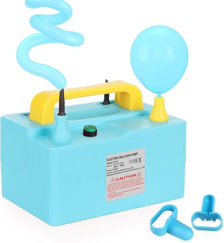 Balloon Pump Electric Portable All-Purpose Double Nozzle, 110v 600w Balloon Inflator Pump for Party Decorations, Quick Balloon FillingGifts: Two Bundling Tools in Saudi Arabia