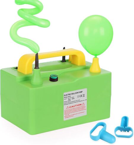 Balloon Pump Electric Portable All-Purpose Double Nozzle, 110v 600w Balloon Inflator Pump for Party Decorations, Quick Balloon FillingGifts: Two Bundling Tools in Saudi Arabia