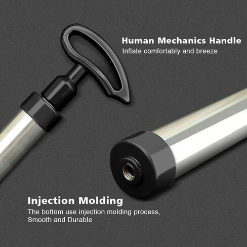 مضخة كروية من سبائك الألومنيوم المطورة، منفاخ هواء رياضي فعال محمول مع إبر وفوهات وخرطوم تمديد لكرة السلة وكرة القدم وكرة القدم والكرة الطائرة وكرة اليوغا وحمام السباحة والبالونات الدائرية العائمة in Kuwait