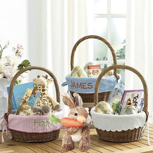 عيد الفصح الديكور القش الأرنب عقد الجزر 8.2 بوصة اليدوية القش المنسوجة الأرانب الدائمة سطح المكتب الحلي لربيع عيد الفصح ديكور المنزل in Kuwait