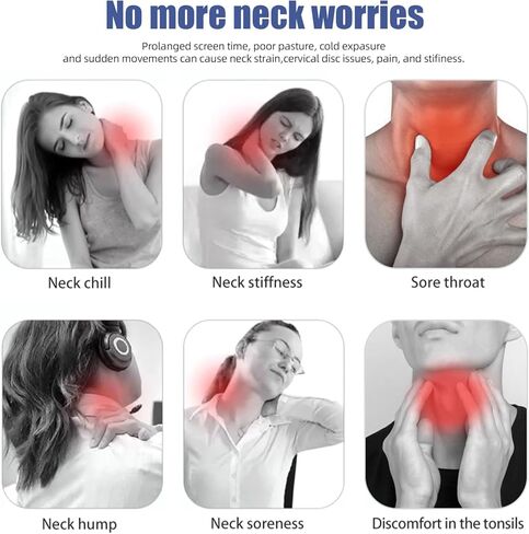 وسادة تدفئة للرقبة، لفافة تسخين كهربائية لكل من الرقبة وحزام الحلق، وسادة تدفئة لاسلكية محمولة، تخفيف آلام الرقبة والحلق وعدم الراحة في اللوزتين، وتحسين وضعية العمود الفقري العنقي in Kuwait