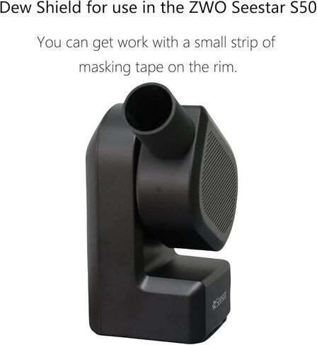 Dew Shield for ZWO Seestar S50 Telescope Accessories for ZWO Seestar S50 not Included SeeStar S50 Telescope Black in Saudi Arabia