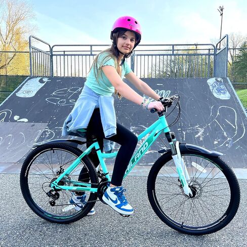 دراجة جبلية للسيدات مقاس 26 بوصة من Hiland، مع إطار يمكن اختراقه، و21 سرعة من Shimano، وشوكة تعليق MTB، دراجة للنساء والرجال البالغين in Saudi Arabia