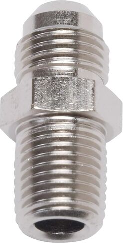 Edelbrock 660491 Endura -8AN Flare to 1/2" Pipe Straight Adapter in Saudi Arabia