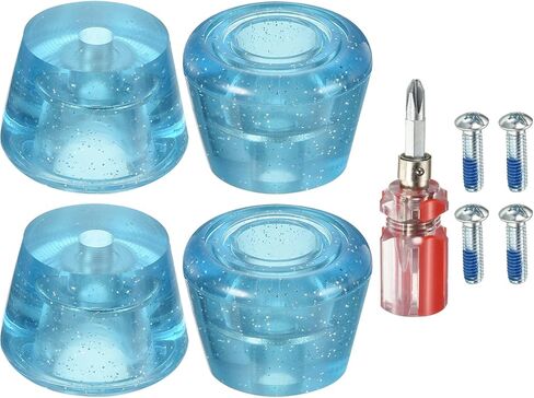 PATIKIL Roller Skate Toe Stops, with Screwdriver 82A Rubber Brake Stoppers Block for Roller Skate Accessories Replacement in Kuwait