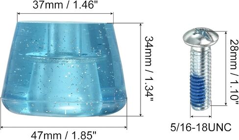 PATIKIL Roller Skate Toe Stops, with Screwdriver 82A Rubber Brake Stoppers Block for Roller Skate Accessories Replacement in Kuwait