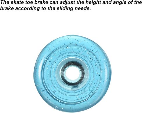 PATIKIL Roller Skate Toe Stops, with Screwdriver 82A Rubber Brake Stoppers Block for Roller Skate Accessories Replacement in Kuwait
