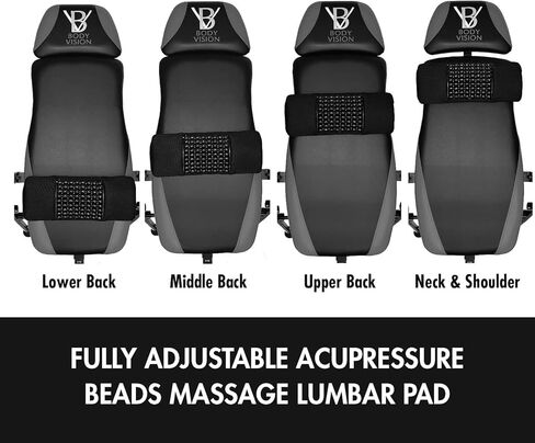 طاولة تدليك انعكاسية مطرزة بالضغط الإبري 2.3-G من ABMI، باللون الرمادي in Kuwait