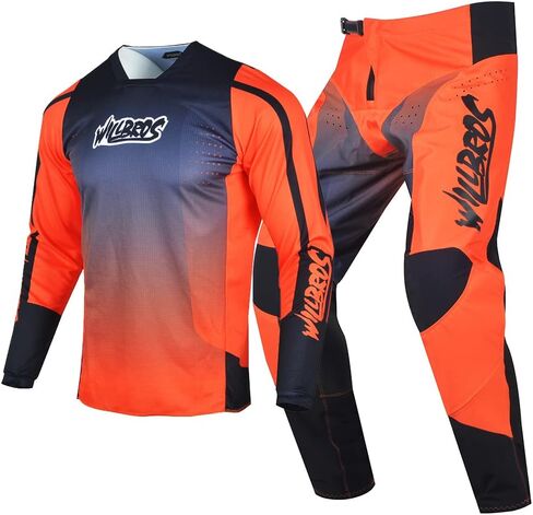 موتوكروس جيرسي السراويل كومبو رجالي MX Gear Set الترابية دراجة الطرق الوعرة ركوب الخيل سباق الكبار in Kuwait