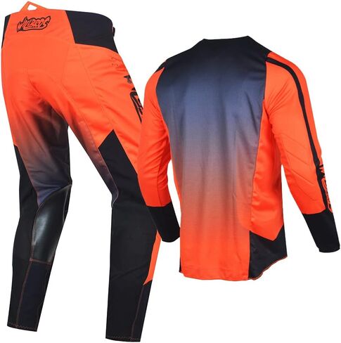 موتوكروس جيرسي السراويل كومبو رجالي MX Gear Set الترابية دراجة الطرق الوعرة ركوب الخيل سباق الكبار in Kuwait