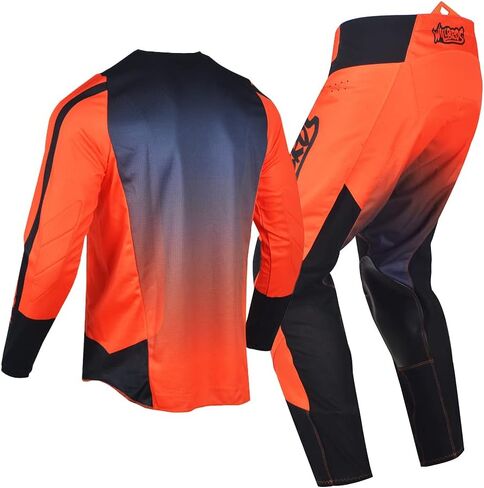 موتوكروس جيرسي السراويل كومبو رجالي MX Gear Set الترابية دراجة الطرق الوعرة ركوب الخيل سباق الكبار in Kuwait