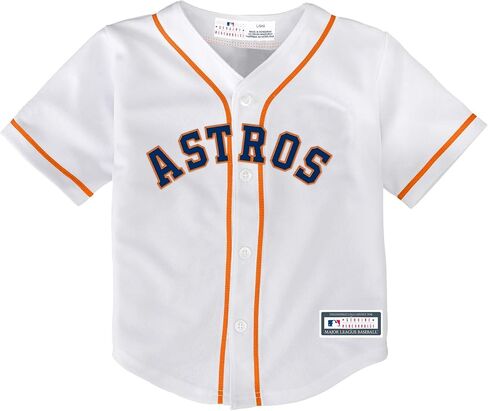 OuterStuff Jose Altuve Houston Astros MLB Toddler 2-4 White Home Player Jersey in Saudi Arabia