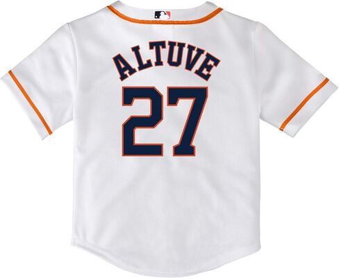 OuterStuff Jose Altuve Houston Astros MLB Toddler 2-4 White Home Player Jersey in Saudi Arabia