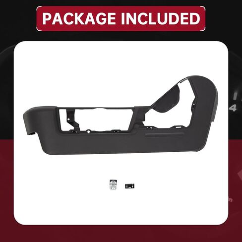 JMTAAT غطاء لوحة التكافؤ لمقعد الطاقة الأيسر للسائق متوافق مع 2009-2014 Ford F150 بديل مباشر لـ 9L3Z-1662187-EA & F761 in Kuwait