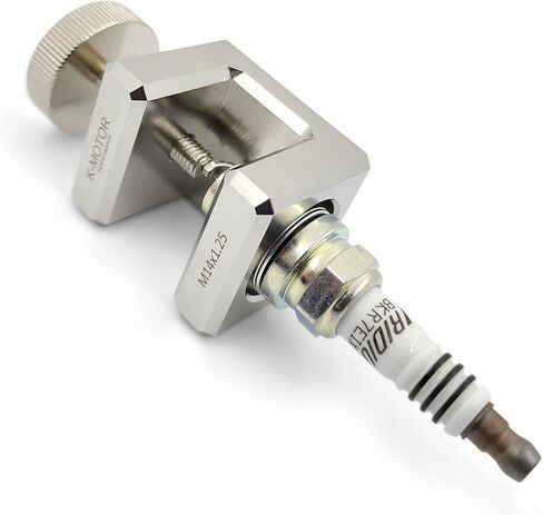 أداة فجوة سدادة الإشعال K-Motor مع مقياس محسس (خيط M14 × 1.5) مصنوعة من الفولاذ المقاوم للصدأ (14 مم) in Saudi Arabia