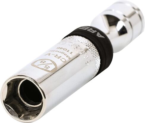 ARES 11000-14mm Thin Wall Magnetic Swivel Spark Plug Socket - 3/8-Inch Drive 12-Point Spark Plug Socket - Walls 2mm Thinner Than Standard Spark Plug Sockets in Saudi Arabia