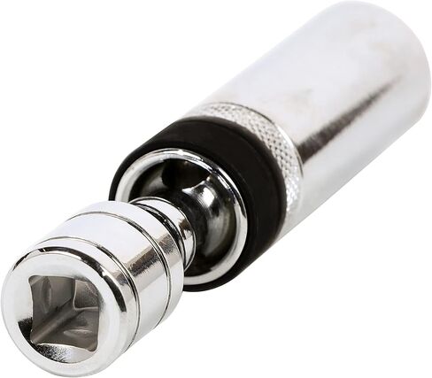 ARES 11000-14mm Thin Wall Magnetic Swivel Spark Plug Socket - 3/8-Inch Drive 12-Point Spark Plug Socket - Walls 2mm Thinner Than Standard Spark Plug Sockets in Saudi Arabia