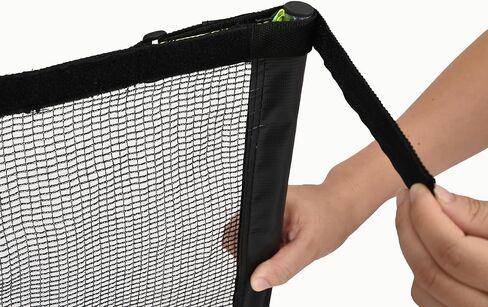 Rukket Driveway Guard Adjustable Barricade Net with Removeable Ground Stakes, Portable Barrier Netting for Sports, Keep Basketballs from Rolling Into The Street in Kuwait