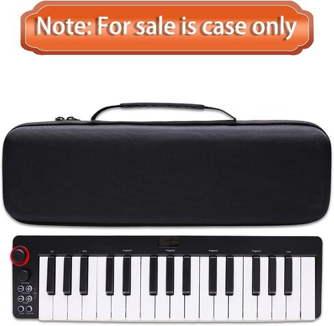 حافظة صلبة LTGEM EVA لجهاز التحكم بلوحة المفاتيح Donner DMK25 Pro MIDI - حقيبة تخزين واقية للسفر in Saudi Arabia