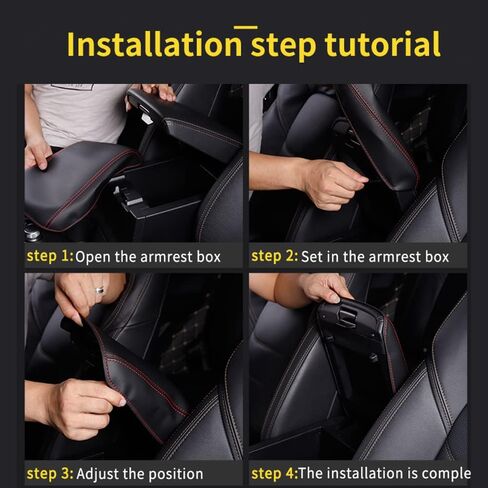 Car Armrest Cover for Mazda CX-5 Armrest Seat Box Cover Interior Accessories Armrest Box Mat for Mazda CX5 2017 2018 2019 2020 2021 2022 2023 Interior Decor Accessorie in Kuwait