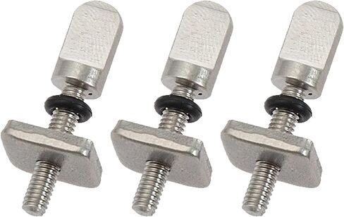 3 Pieces Surfboard Fin Screws, Surfing Accessories No Tool Stainless Steel Fin-Screw，SUP Center Fin Adapters Surfing Accessories in Kuwait