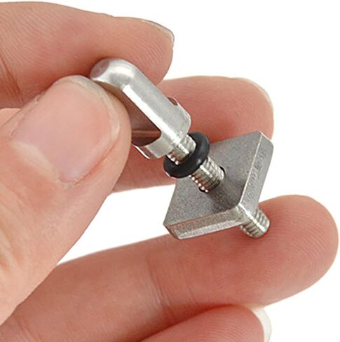 3 Pieces Surfboard Fin Screws, Surfing Accessories No Tool Stainless Steel Fin-Screw，SUP Center Fin Adapters Surfing Accessories in Kuwait