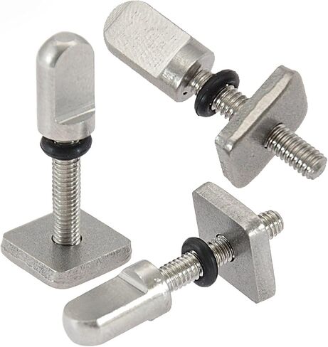 3 Pieces Surfboard Fin Screws, Surfing Accessories No Tool Stainless Steel Fin-Screw，SUP Center Fin Adapters Surfing Accessories in Kuwait