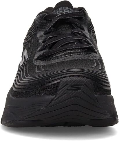 حذاء نسائي من Skechers Max Cushioning Elite، أسود/فضي، 8 M in Kuwait