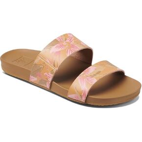 Reef Women's Cushion Vista Slide Sandal, Golden Hour, 9