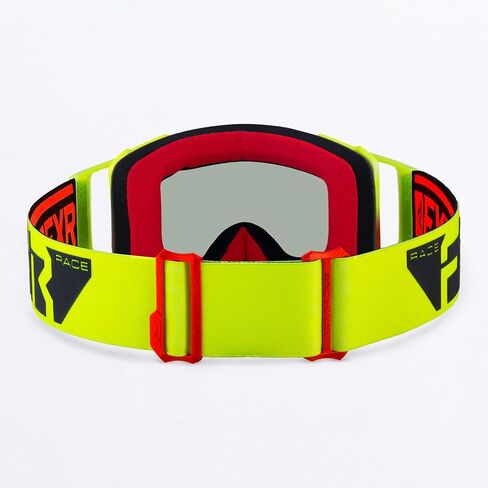 FXR Pilot Snow Goggles Outriggers عدسة Regalia مضادة للضباب والخدش - برونزية HD/Inferno - مقاس واحد in Kuwait