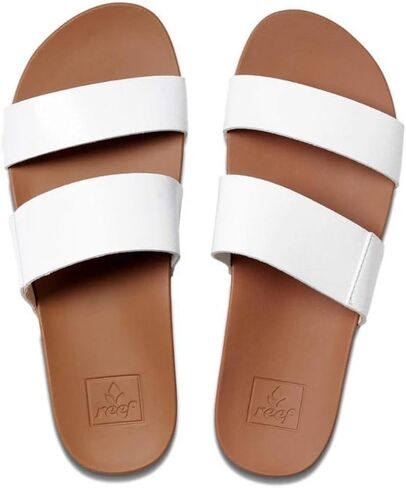 Reef Women's Cushion Vista Slide Sandal, Golden Hour, 9 in Kuwait