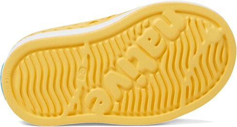 حذاء رياضي Jefferson (Little Big Kid) من Native Shoes، كتان تان/أبيض صدفي، 11 US للجنسين in Saudi Arabia