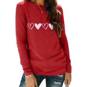 Zeagoo 3 Pack Long Sleeve Shirts for Women Casual Soft Crewneck Basic Tee Tops Fall Outfit Clothes