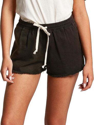 Volcom Women's Strutin Stone Elastic Waist Short in Kuwait